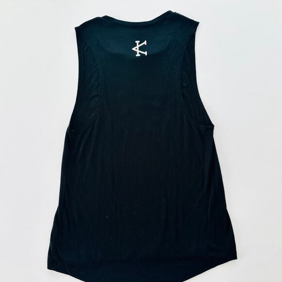 Caffeine and Kilos Ladies Tank Top Black Size Small Muscle Tech Crossfit Workout - Picture 2 of 4